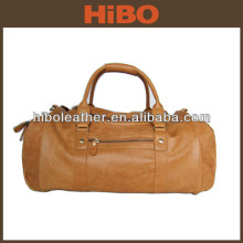 Handgefertigte Leder Vintage Leder Reise Wochenende Tasche für Herren